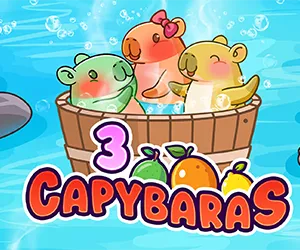 3 Capybaras