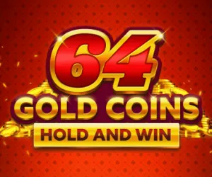 64 Gold Coins Hold and Win