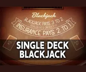 Single Deck Blackjack