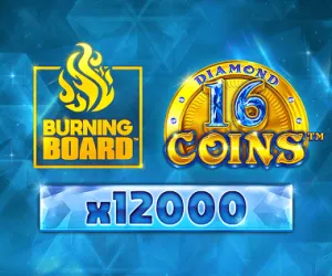 16 Coins Diamond Burning Board