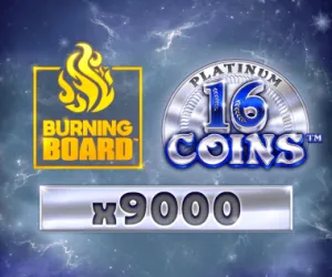 16 Coins Platinum Burning Board