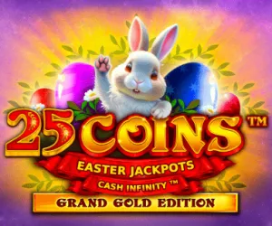 25 Coins Grand Gold Edition Easter Jackpots