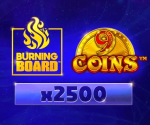 9 Coins Burning Board