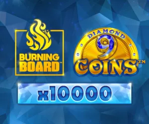 9 Coins Diamond Burning Board