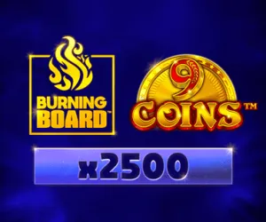 9 Coins Burning Board